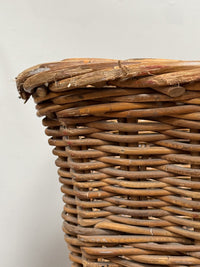 A Huge Early 20th Century Wicker Basket