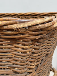 A Huge Early 20th Century Wicker Basket