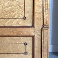 A Late 19th Century Birds Eye Maple Wardrobe by Gillows