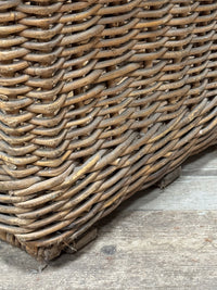 A Huge Early 20th Century Wicker Basket