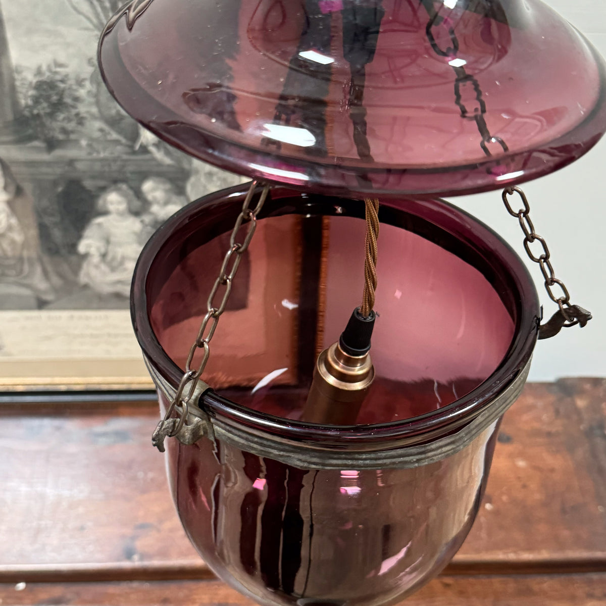 A Late 18th Century Bell Jar Lantern