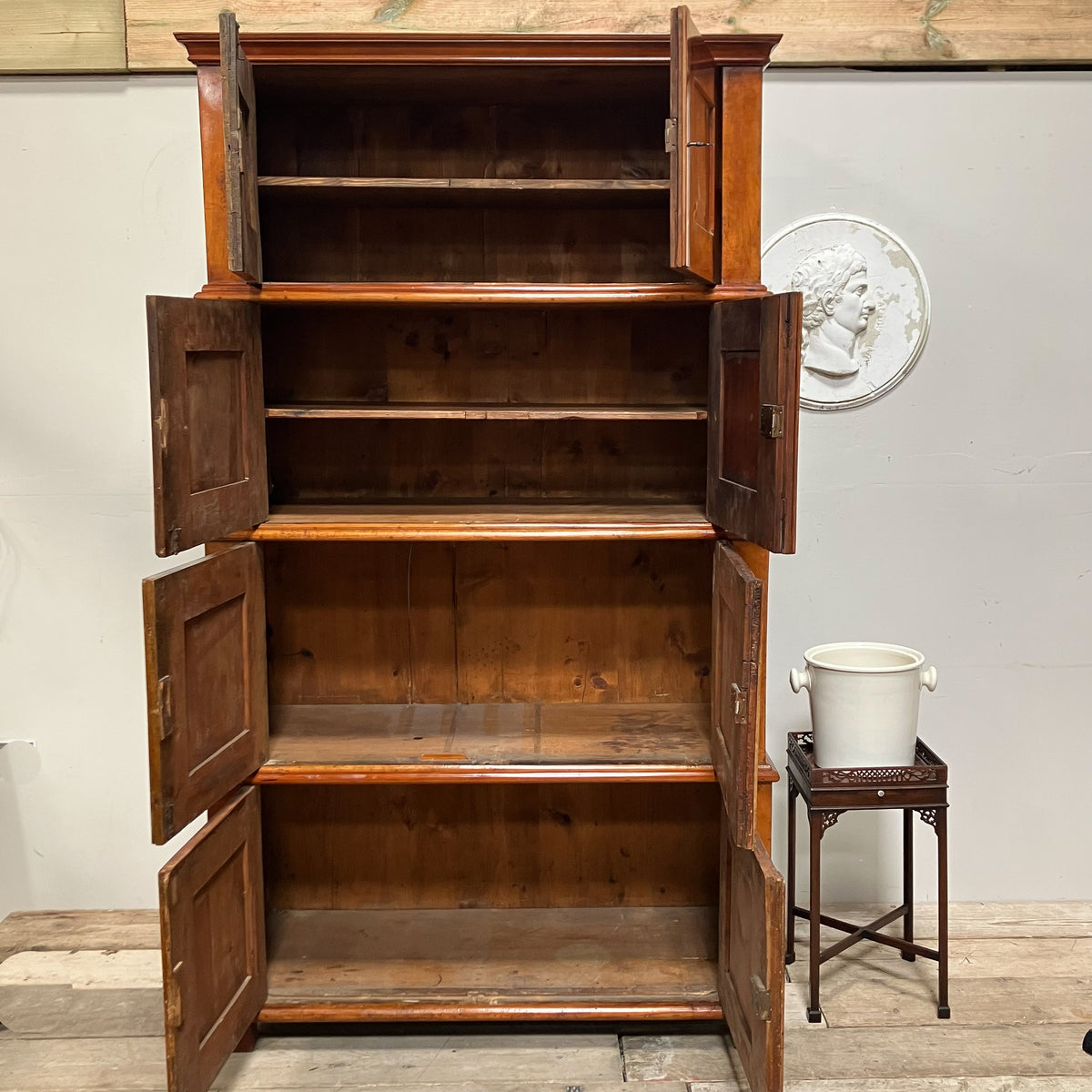 A 19th Century French Cherrywood Cascading Chest