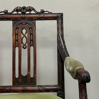 A Set of Six 18th Century Continental Mahogany Chairs