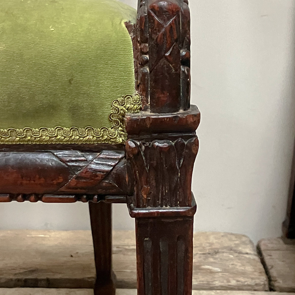 A Set of Six 18th Century Continental Mahogany Chairs