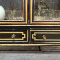 A Late Regency Painted Cabinet