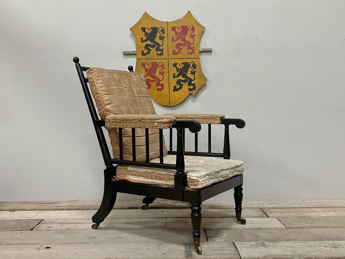 A 19th Century Ebonised Armchair