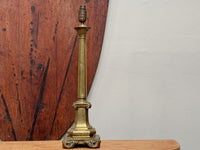 A George IV Brass Lamp