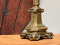 A George IV Brass Lamp