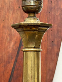 A George IV Brass Lamp