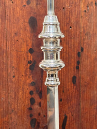 A Pair of Tall Silver Lamps