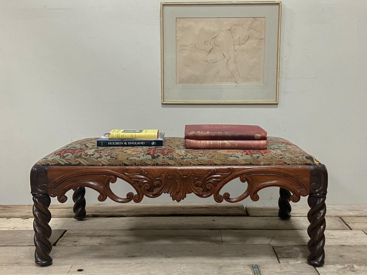 A William IV Rosewood Centre Stool