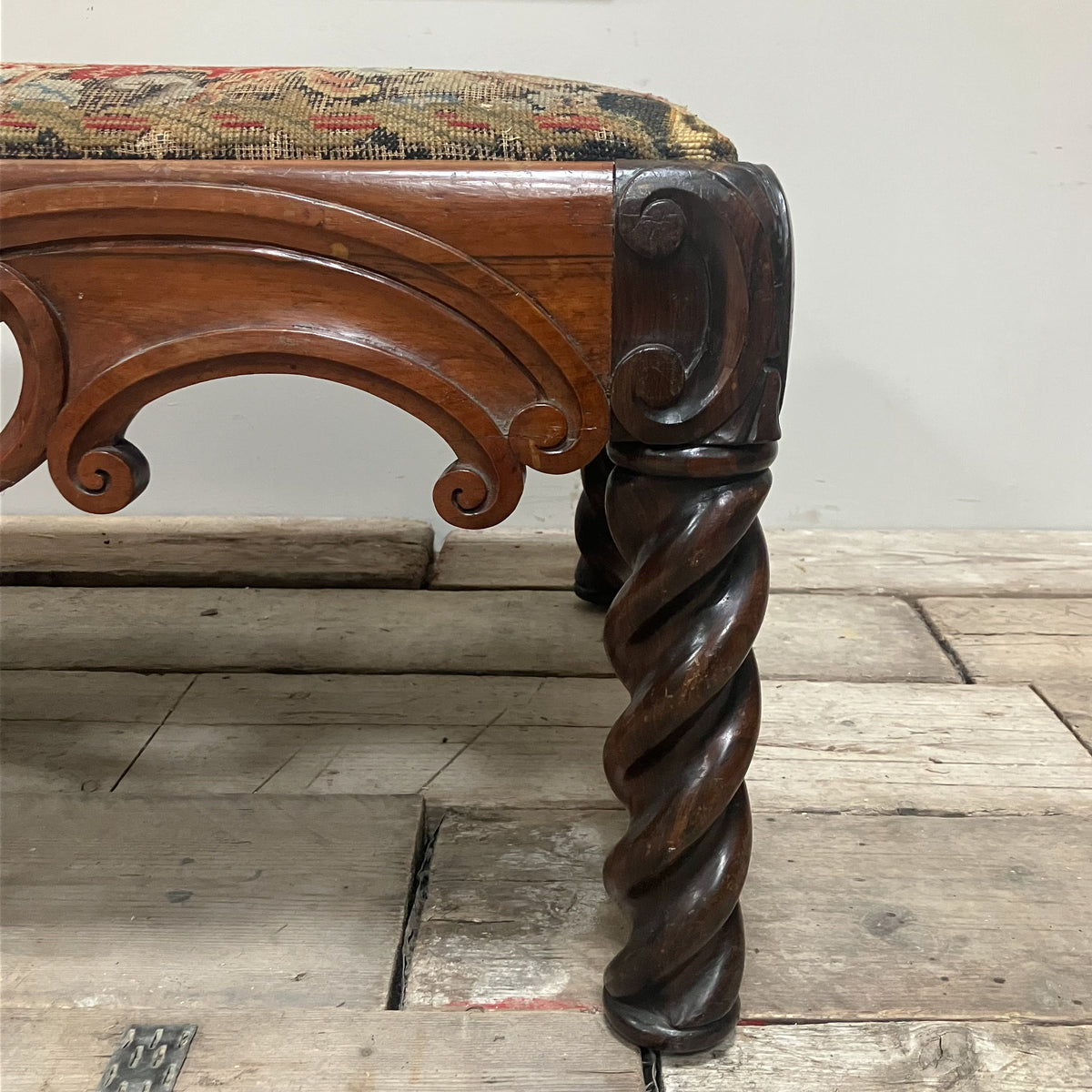 A William IV Rosewood Centre Stool