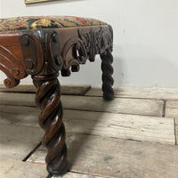 A William IV Rosewood Centre Stool