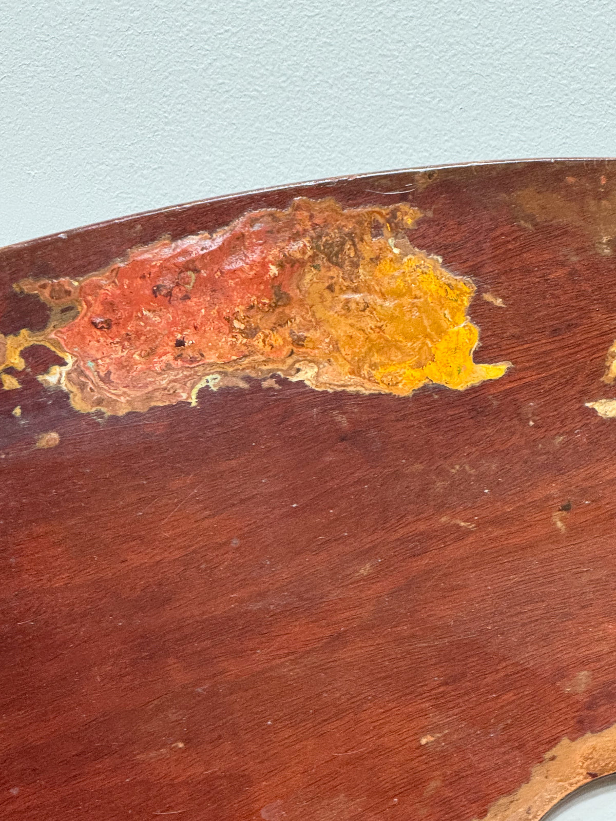 An Early 19th Century Mahogany Artist's Palette