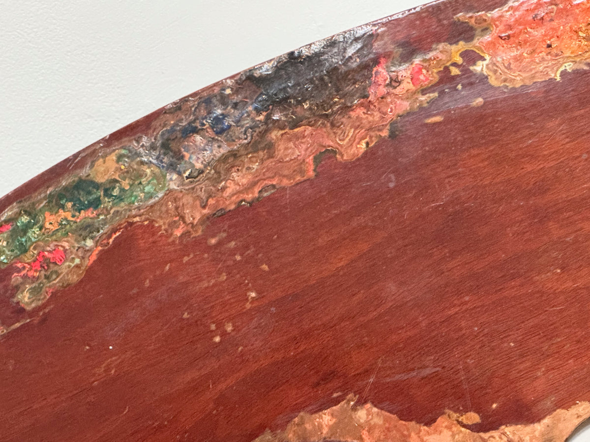 An Early 19th Century Mahogany Artist's Palette