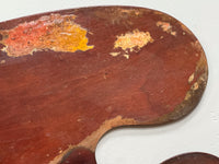 An Early 19th Century Mahogany Artist's Palette