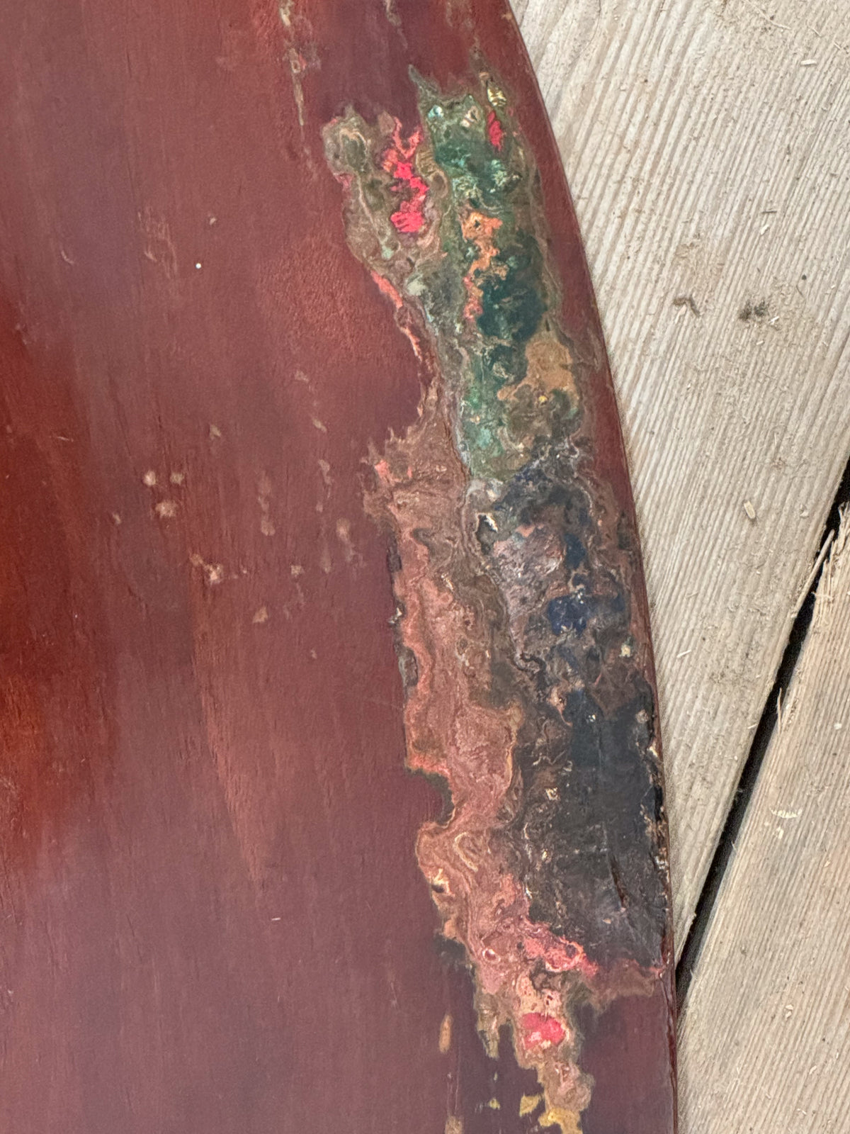 An Early 19th Century Mahogany Artist's Palette