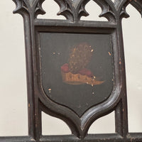 A Mid 19th Century Gothic Hall Chair attributed to E W Pugin