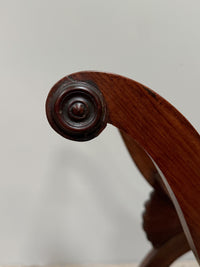 A Regency Rosewood Window Seat