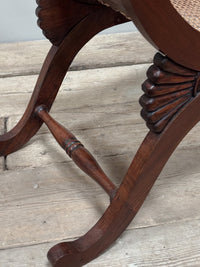 A Regency Rosewood Window Seat