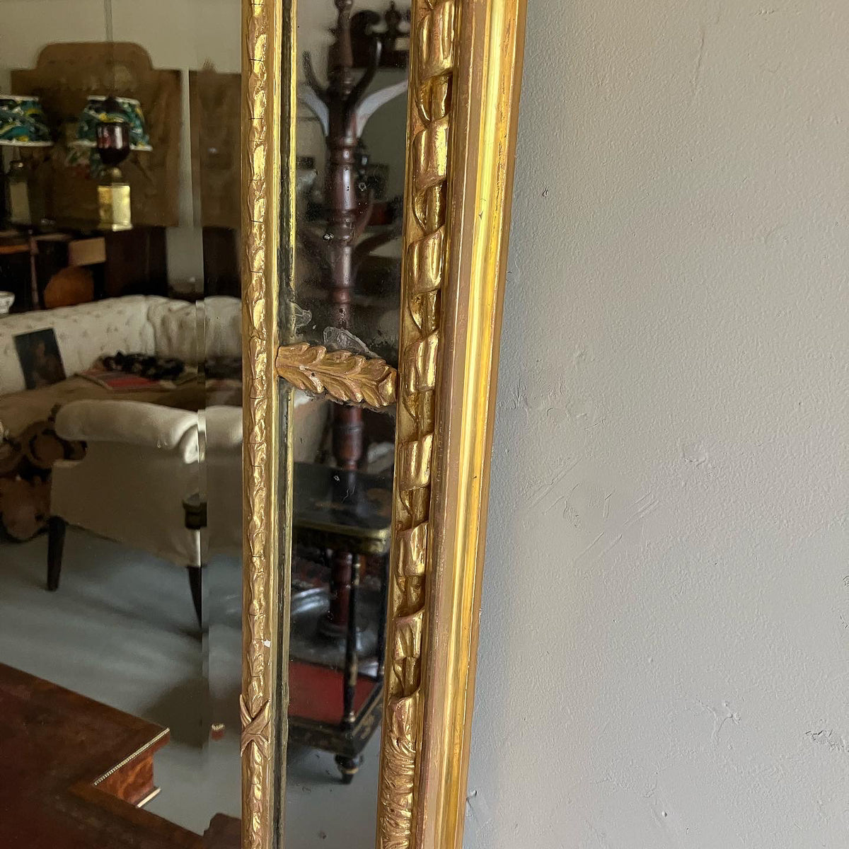 A George III Giltwood Mirror