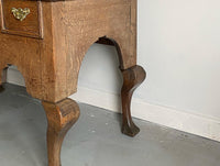 A George III Provincial Oak Chest on Stand