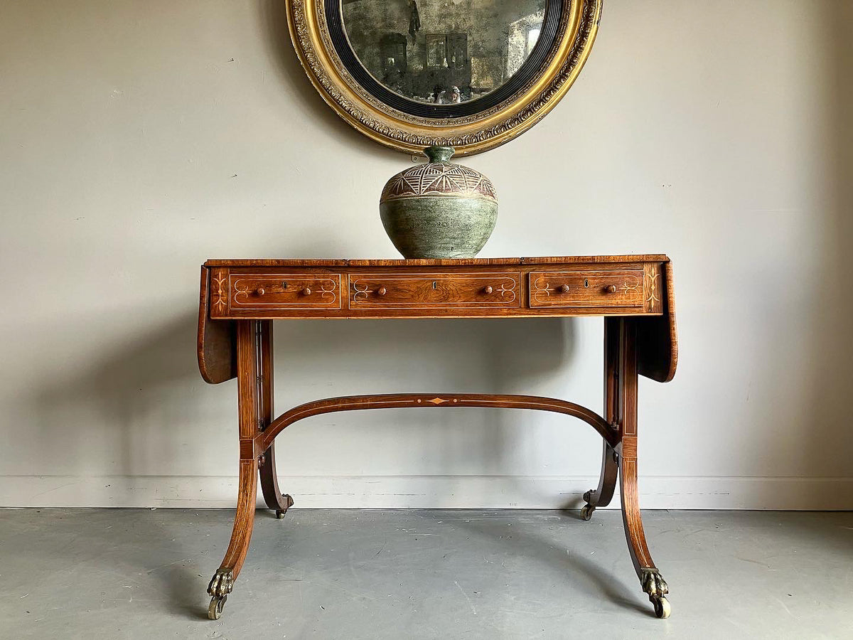 A Late 18th Century Sheraton Period Sofa Table