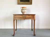 18th Century Walnut Side Table