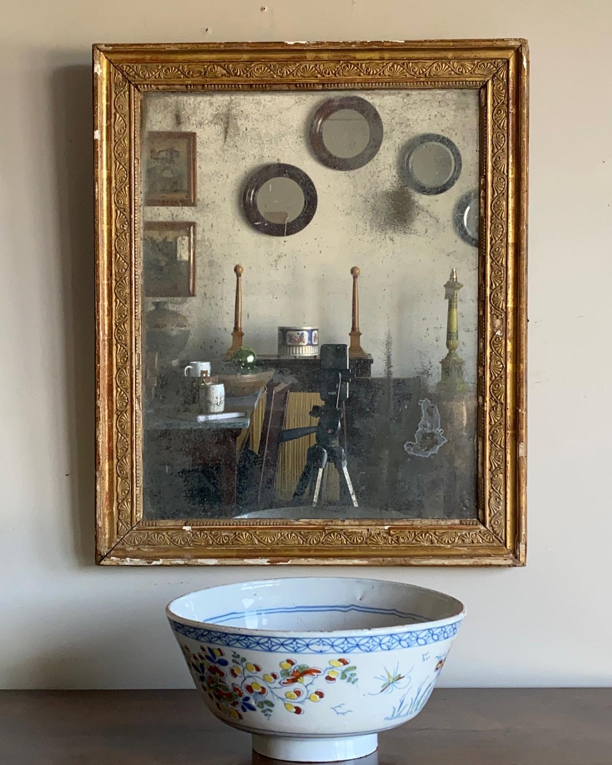 An Early 19th Century Gilt Framed Mirror