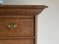 A George III Provincial Oak Chest on Stand