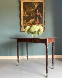 Early Regency Mahogany Tea Table