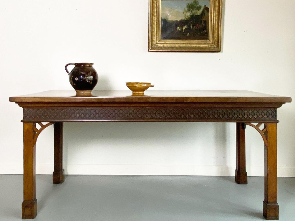 19th Century Irish Chippendale Serving Table