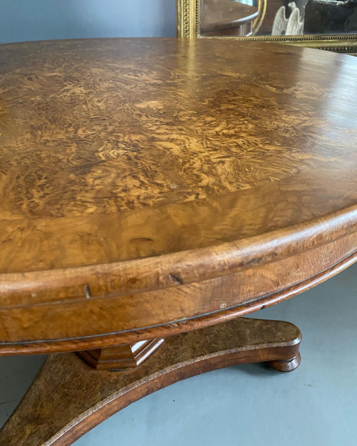 Regency Burr Oak Centre Table