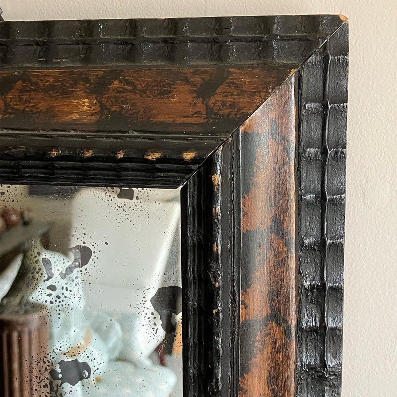 An 18th Century Dutch Ripple Frame Mirror