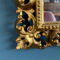 A Pair of 19th Century Florentine Giltwood Framed Mirrors