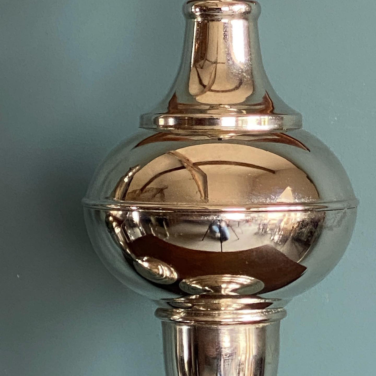 Early 20th Century Nickel Plated Lamps