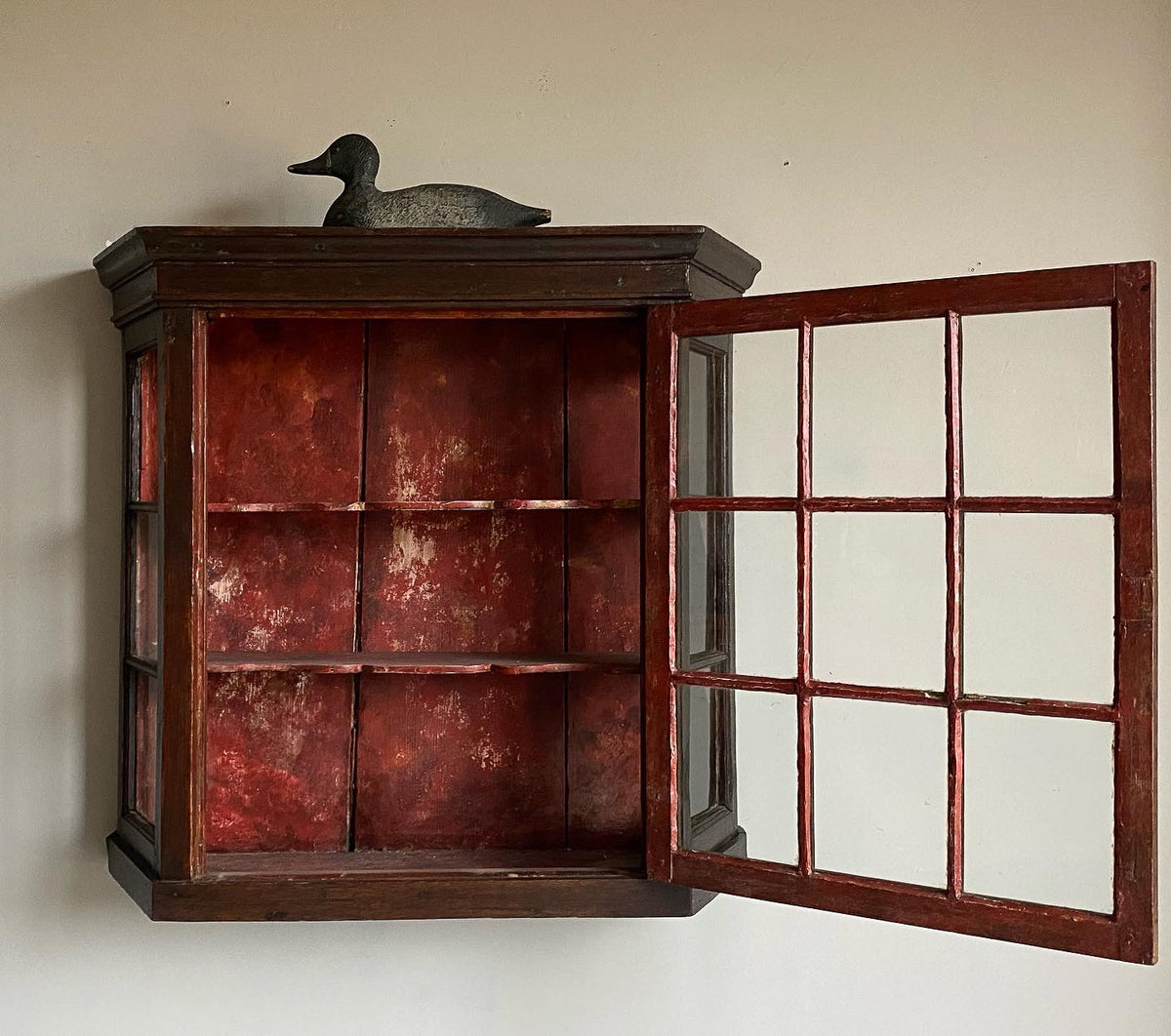 Early 18th Century Oak Hanging Cupboard