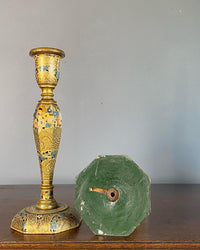 Early 20th Century Kashmiri Candlesticks