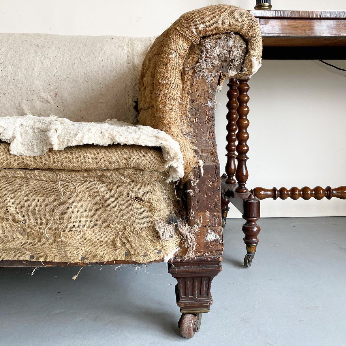 Late 19th Century Deconstructed Sofa