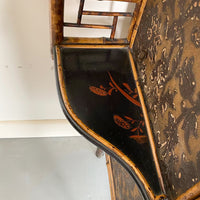 Late 19th Century Bamboo & Lacquer Dressing Table