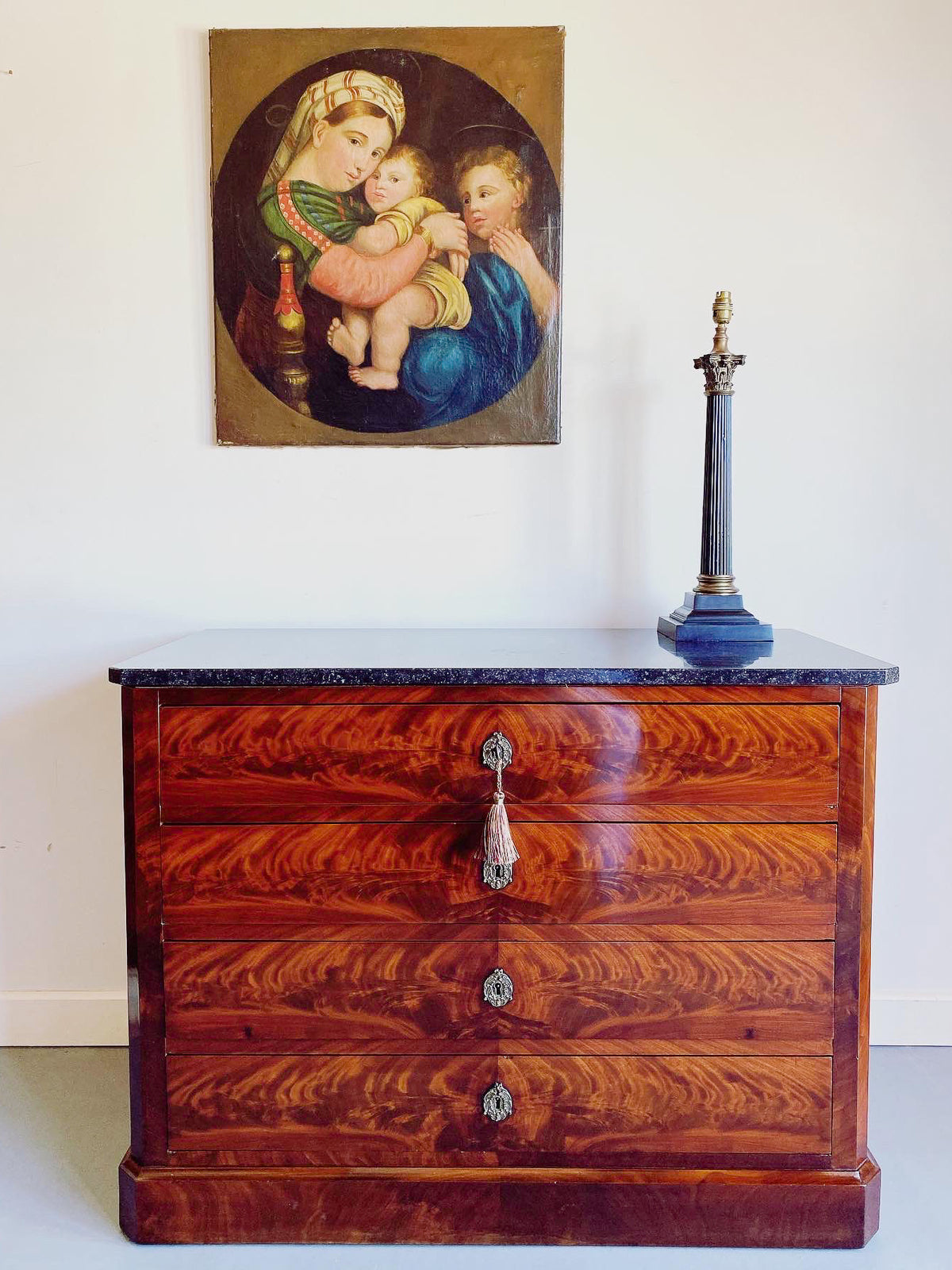 Napoleon III Mahogany Commode