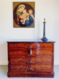 Napoleon III Mahogany Commode