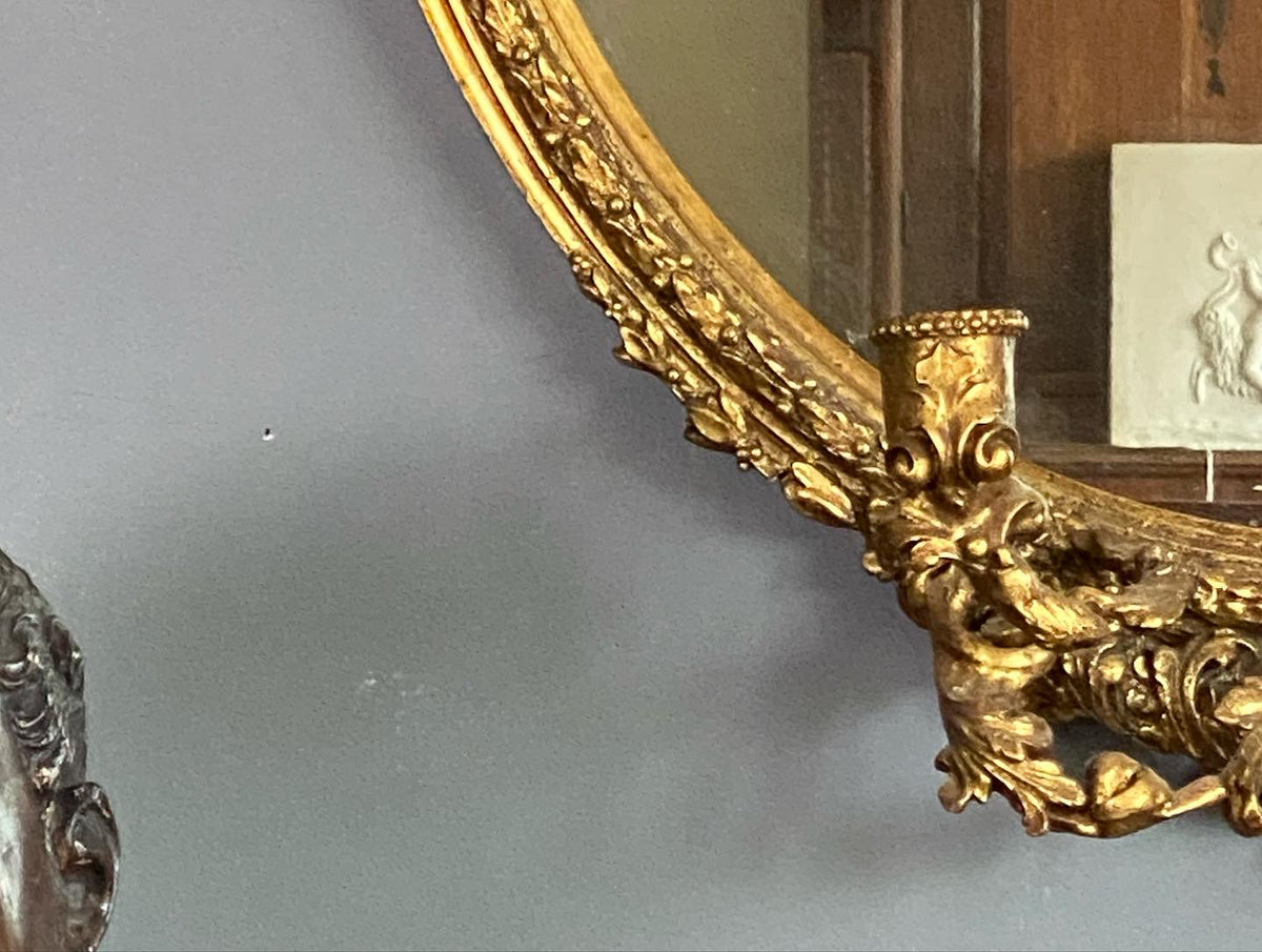 A Pair of Mid 19th Century Girandole Mirrors