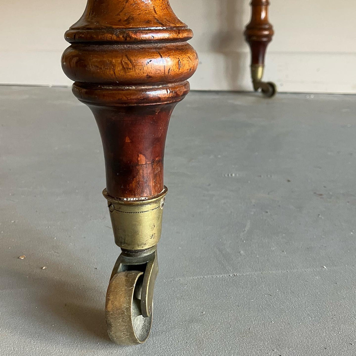 A Regency Mahogany Library Table