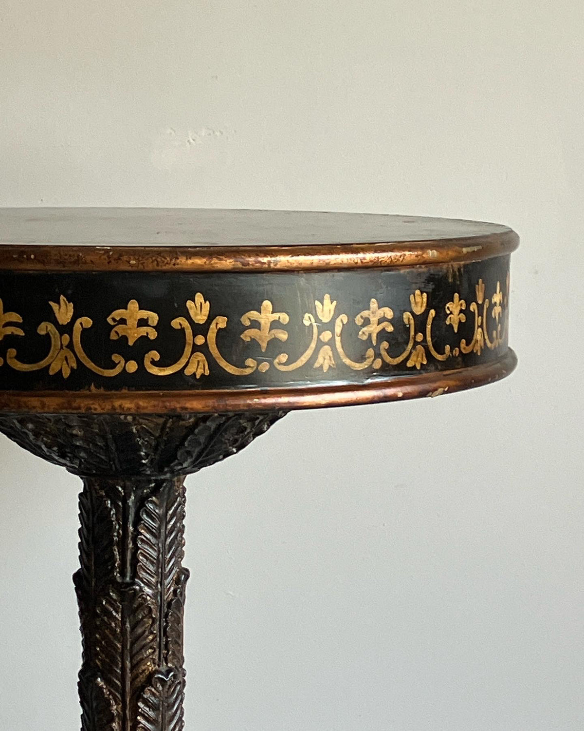 A Late 19th Century Italian Drum Table