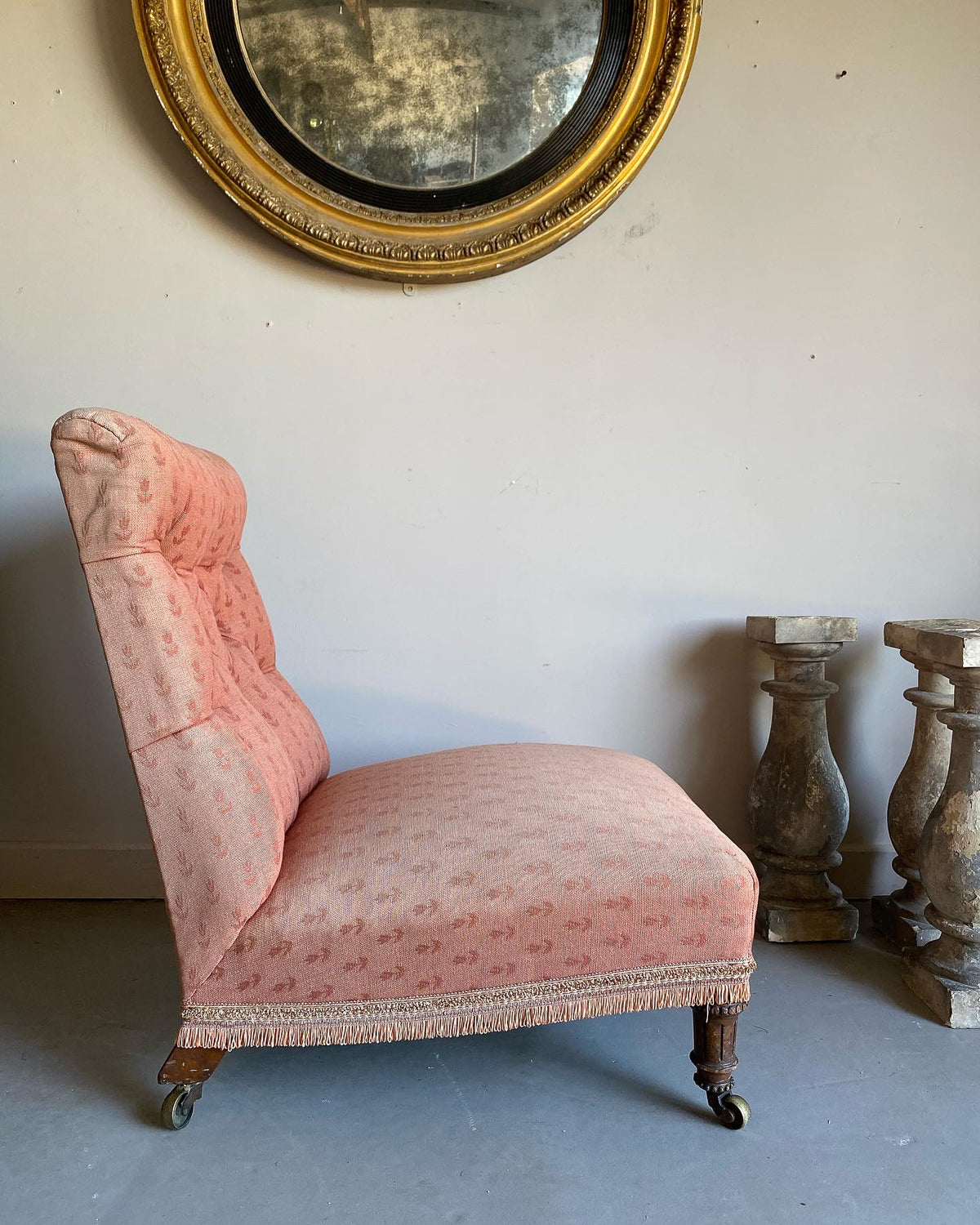 Mid 19th Century Gillows Slipper Chair