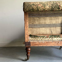 A Mid 19th Century Upholstered Corner Chair