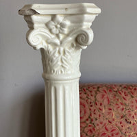 Creamware candlesticks