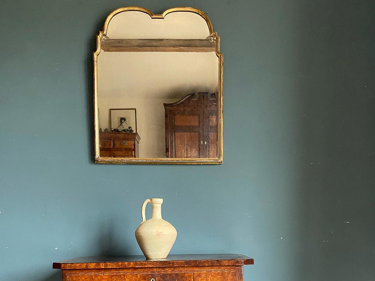 Queen Anne Giltwood Mirror