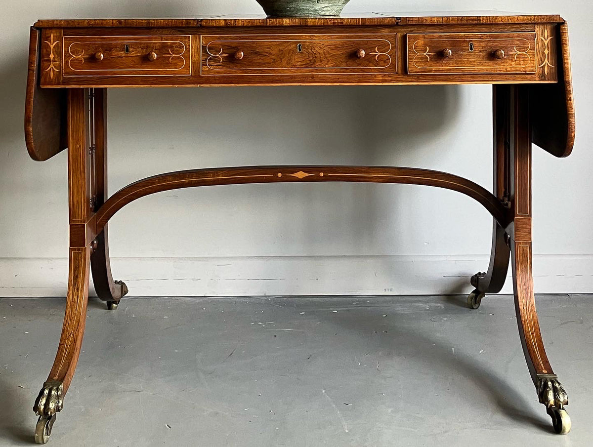 A Late 18th Century Sheraton Period Sofa Table